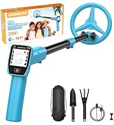 GDDREAM Metal Detector, Rechargeable Metal Detector for Kids, Adjustable 23.6"-34.2" Kids Metal D...