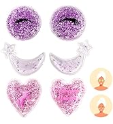 Gel Eye Ice Pack, Cooling Eye Pad, Cooling Eye Masks Hot & Cold Treatment for Eye Strain, Eye Swe...