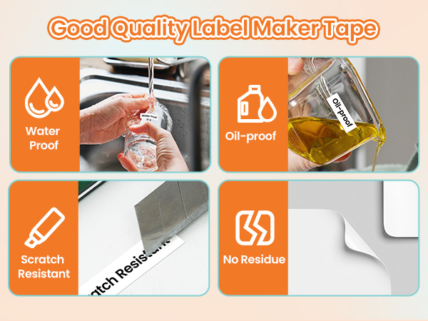 label maker machine with tape waterproof, small label maker, label maker bluetooth, label maker