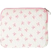 Cute Laptop Sleeve 13-15 Inch- Aesthetic Bow Laptop Case | Soft Protective Case for MacBook Chrom...