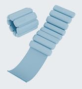 Bala Bangles Wrist &amp; Ankle Weights for Women &amp; Men - Adjustable Silicone Weighted Bracelet Set fo...