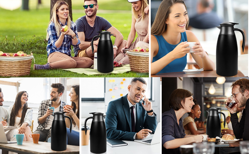 75 Oz Insulated Thermal Coffee Carafe