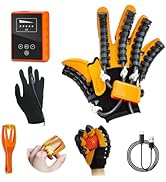 Rehabilitation Robot Gloves, Finger Exerciser for Stroke Recovery Hand Glove Equipment Hand Funct...