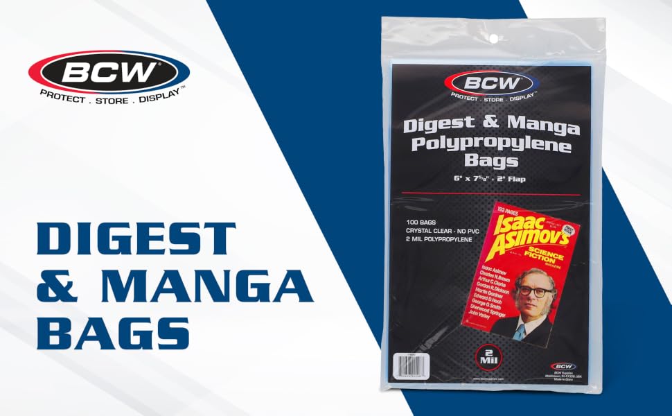Preserves prints and keeps pages crisp—fits most manga and Reader’s Digest formats.