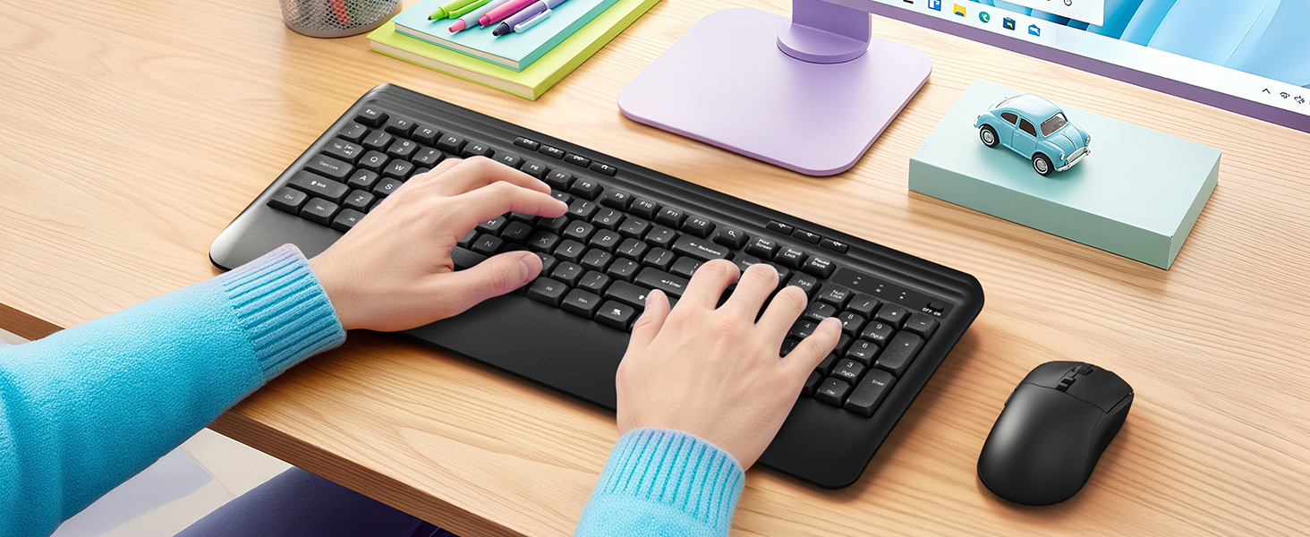 wireless keyboard mouse combo