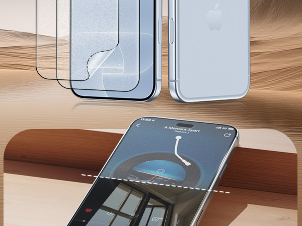 This iPhone 18 pro matte flexible screen protector film offers excellent anti-glare properties