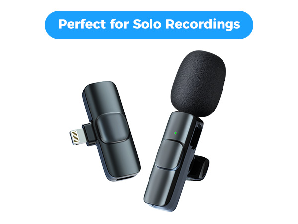 wireless lavalier microphone for iphone