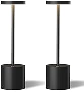 TBBGA LED Cordless Table Lamps Set of 2,Portable Rechargeable 5000mAh Outdoor Table Lamp,3 Color ...