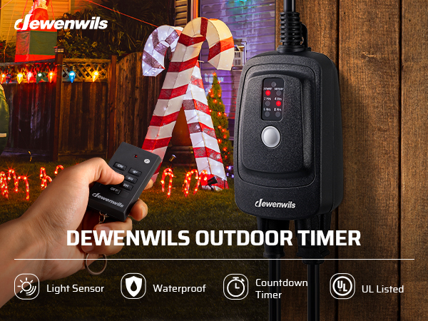 Christmas outdoor timers