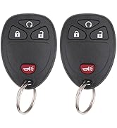 Vurkcy Key Fob Keyless Entry Remote Compatible with Chevrolet Silverado Traverse Avalanche, GMC S...