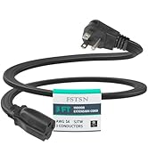 FSTSN 3 Ft Extension Cord, 14/3 Gauge Heavy Duty Appliance Power Cord, 3 Prong Grounded Indoor Ca...