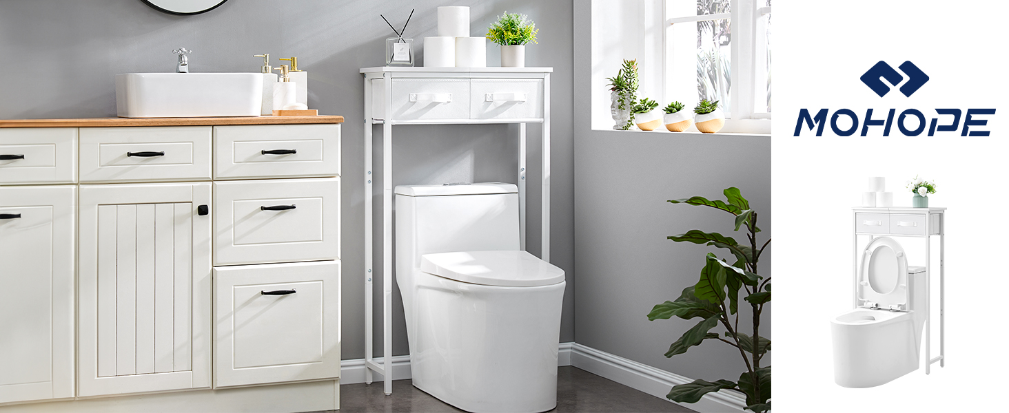 Over The Toilet Storage