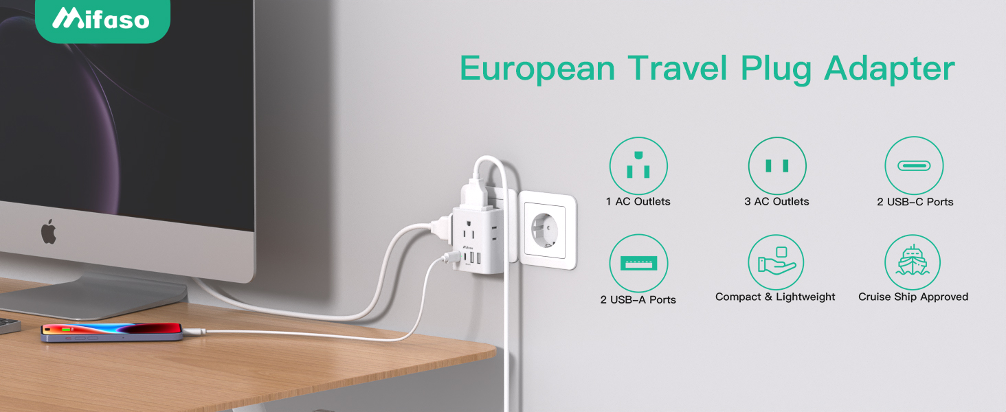 European Plug Adapter