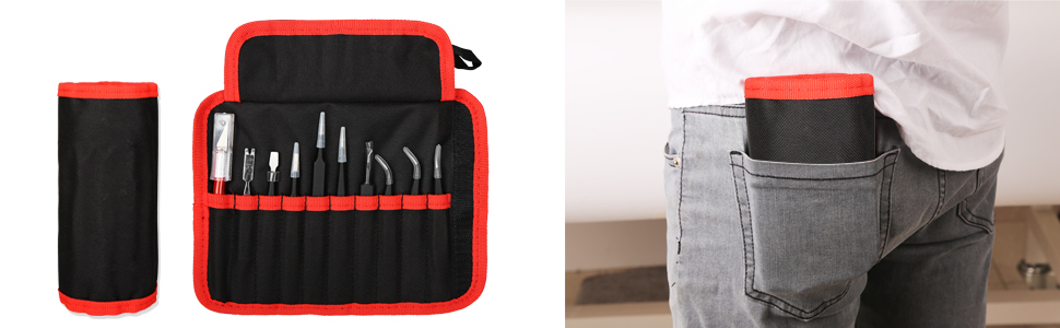 There's a nice cloth bag to keep them all together, so don't hesitate! Try it out now! 
