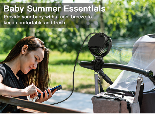 stroller fan