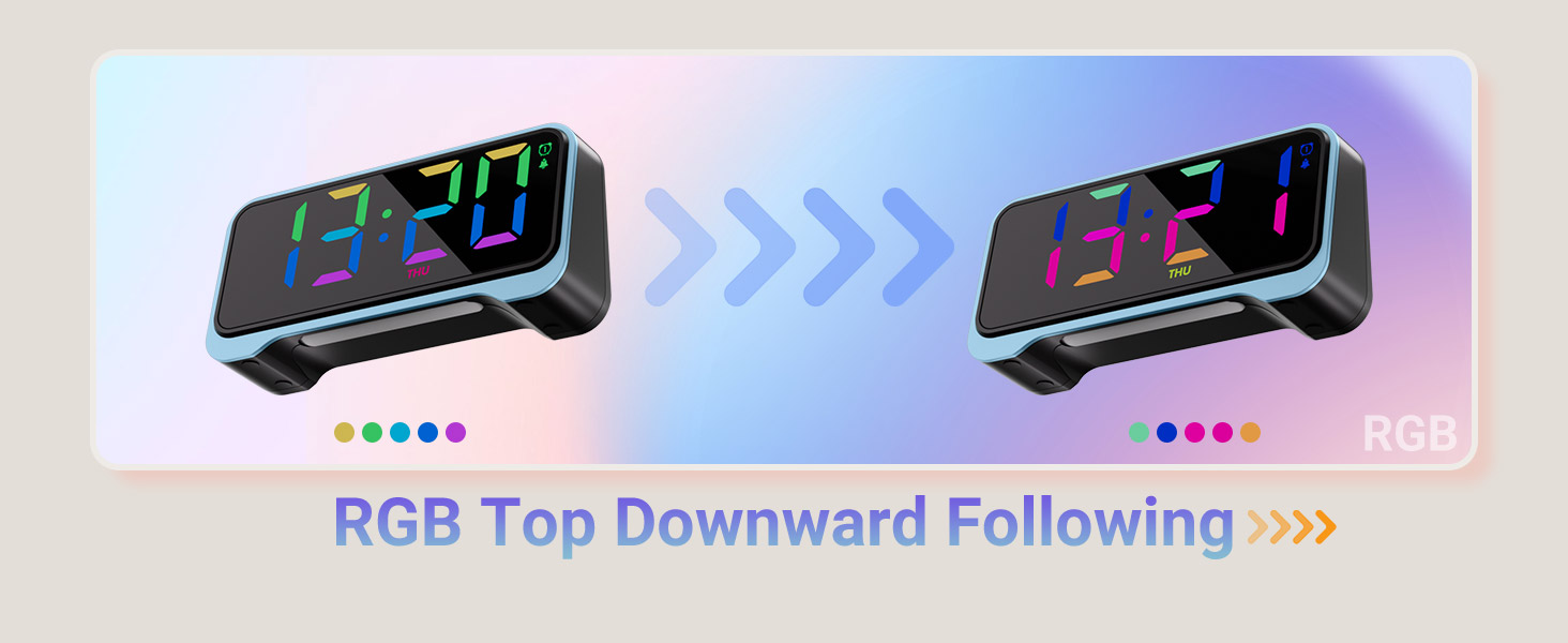 alarm clock for kids clock for bedroom