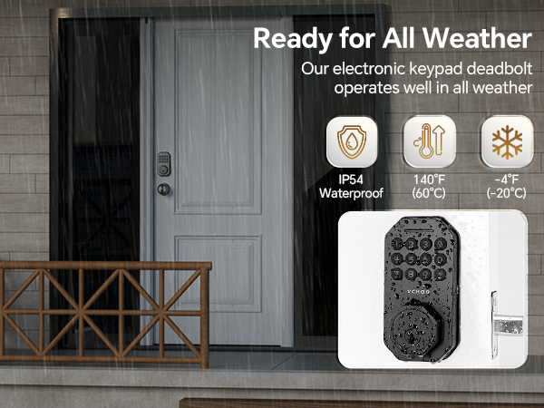 keyless entry door lock