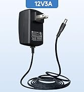 UL Listed 12V 3A/3000mA 6ft Power Supply Adapter, AC to DC 36W 3A 2.5A 2A 1.5A 1A 0.5A Replacemen...