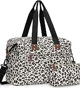 Pritent Travel Duffle Bag, Waterproof Weekender Overnight Hospital Bags for Women Men with Toilet...