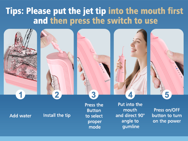 water flosser