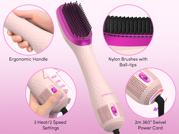hair dryer brush