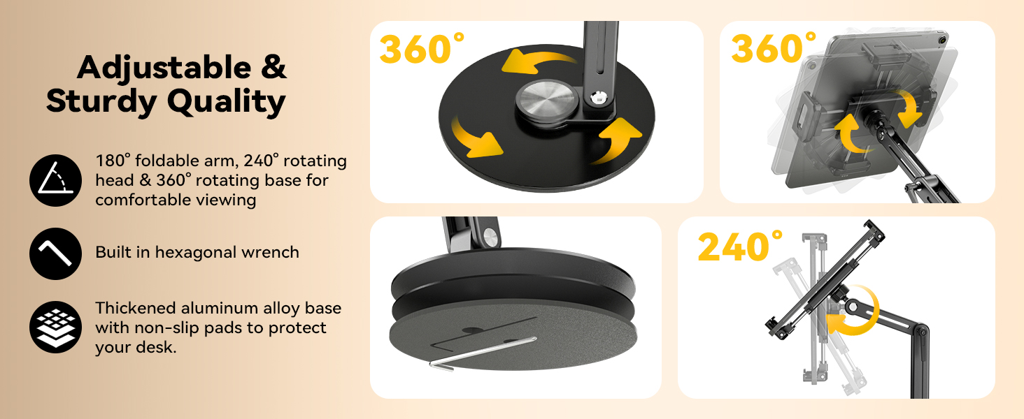 portable monitor stand desk mount office setup work accessories