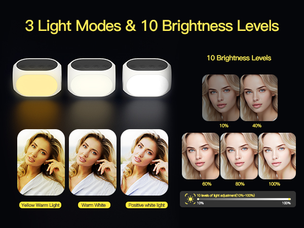 Rechargeable selfie light
