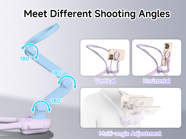  MNM-MS1 PURPLE Magnetic Neck Mount