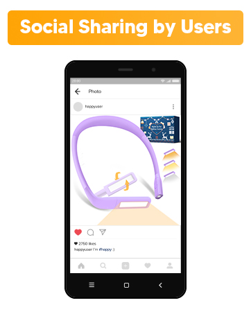 EastPin brand story-social sharing