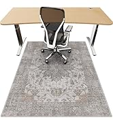 Office Chair Mat for Hardwood 36"x48", Under Desk Chair Mat for Home Office, Anti-Slip Office Rug...