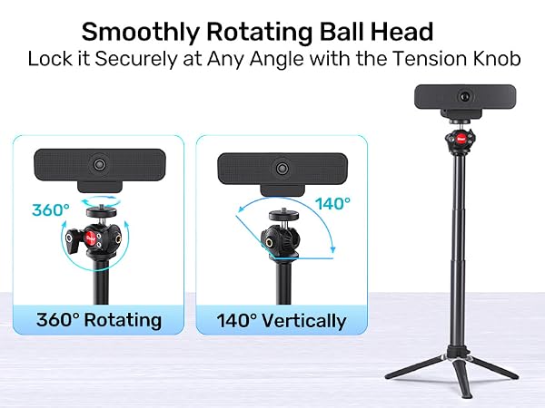 Extendable Webcam Tripod