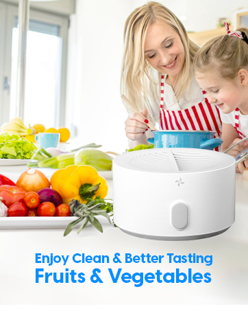 fruit and vegetable cleaning machine food cleaning device in water aquapure - produce purifier
