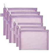Topfinder Clear Cosmetic Bags Zip Makeup Mesh Bags Pencil Case Pouch Travel Toiletry Kit Set Stor...
