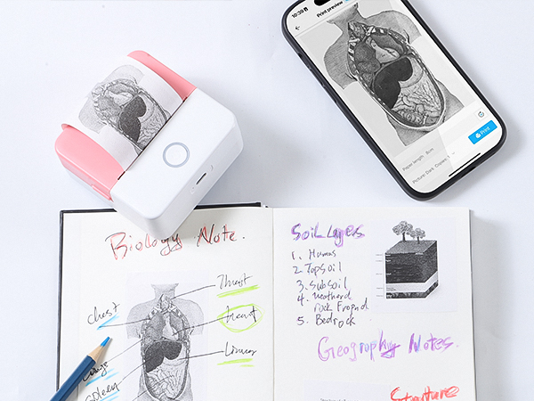 Study note mini printer