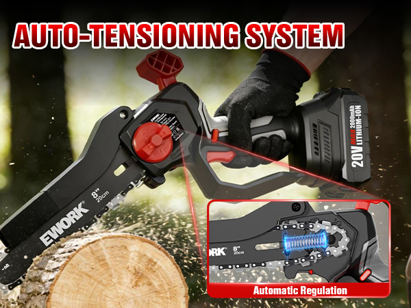 mini chainsaw cordless