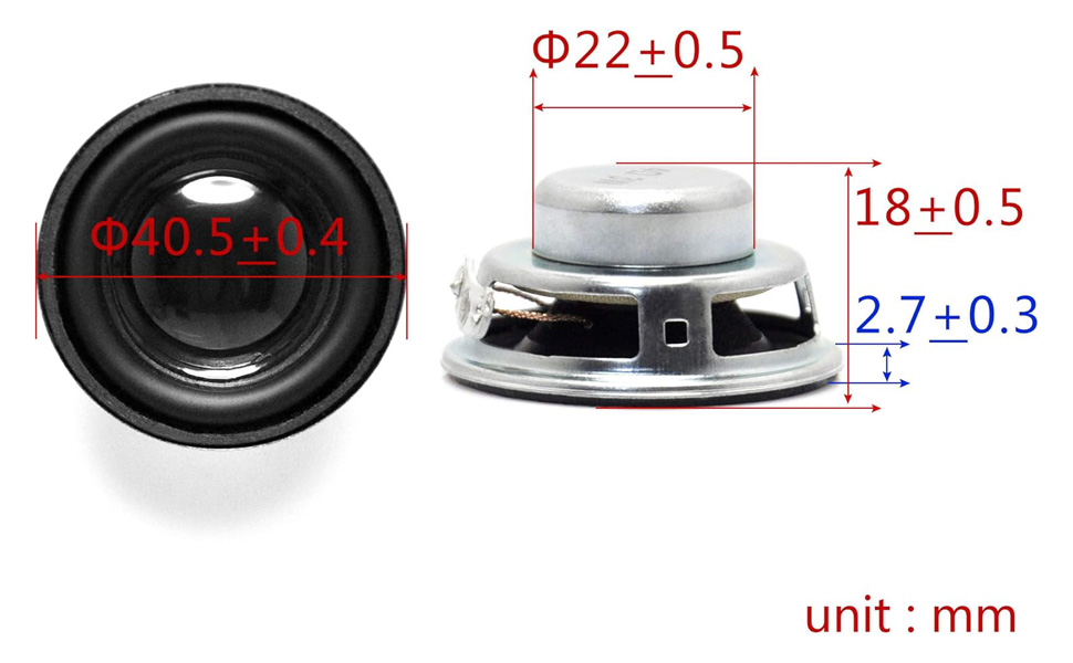 4Ohm 3W Speaker diy