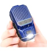 INFURTURE Clip on Speaker Wearable Bluetooth Speaker with RGB/Flashlight Shower Speake Built-in N...