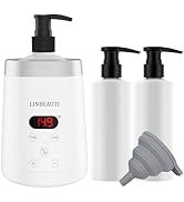 Massage Oil Warmer Bottle Professional Lotion Heater for SPA, Automatic Oil Warmer Heated Oil Lot...