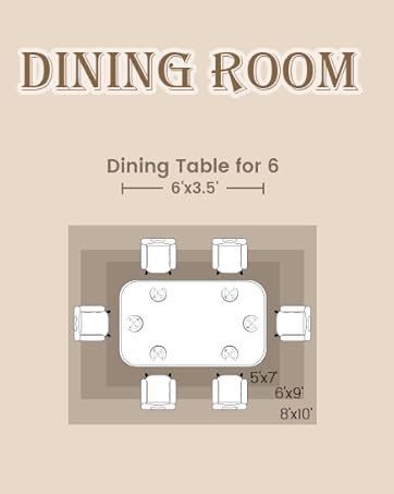 dining room area rug