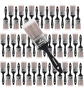 Paint Brushes - 2 Inch Flat and Angle Paint Brush for All Latex and Oil Paints &amp; Stains Paintbrus...