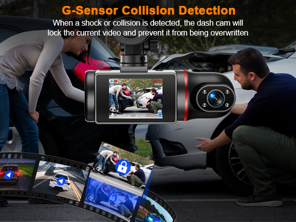 dash cam inside and outside