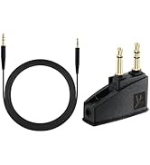 Replacement Audio Cable Aux Cord and Airplane Headphone Adapter Compatible with Bose 700 QuietCom...