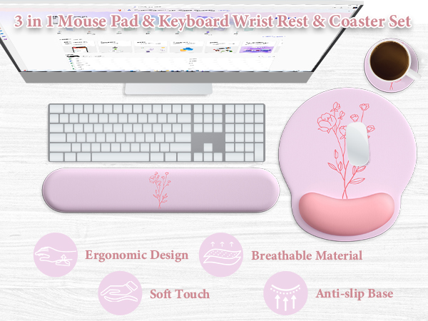 mouse pad mousepad mouse pad with wrist rest keyboard wrist rest mouse pads