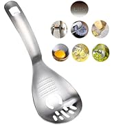 Vezyturly Slotted Spoon,304 Stainless Steel 5-in-1 Multi-Functions Cooking Skimmer,Spaghetti Past...