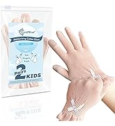 Evridwear Moisturizing Gloves for Kids, Extra Small 2 Pairs Cotton Glove with Touchscreen Fingers...