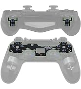 eXtremeRate Whole Tactile Clicky Kit for PS4 Controller Shoulder Face Dpad Buttons, Custom Flashs...