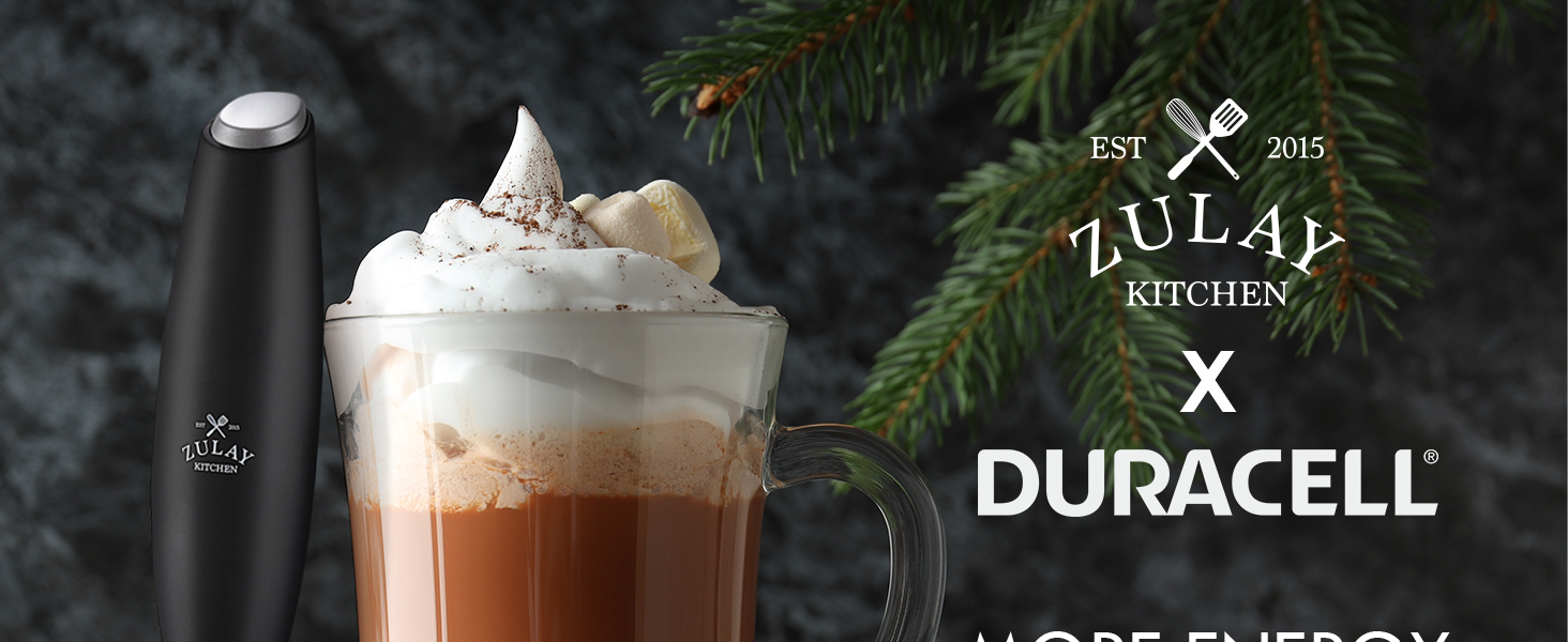 Frother No Stand + Batteries