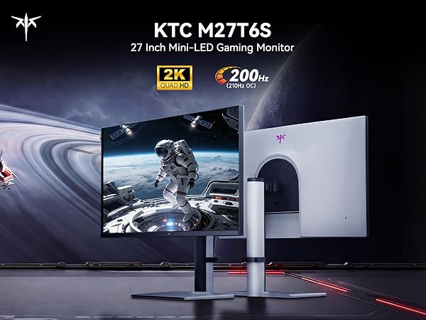 KTC M27T6S 27 inch mini led gaming monitor 2k