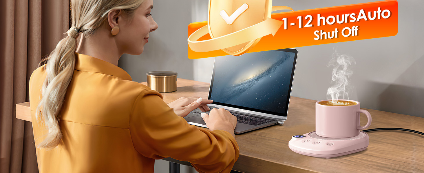 Coffee Mug Warmer Pink