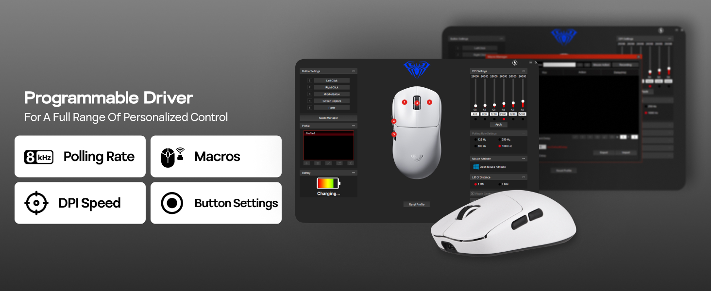 SC800 8K Gaming Mouse